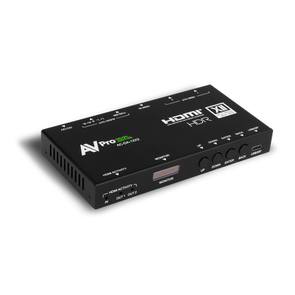 48Gbps 1x2 HDMI Distribution Amplifier