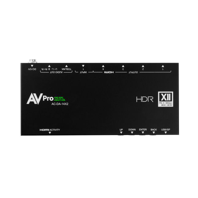 48Gbps 1x4 HDMI Distribution Amplifier