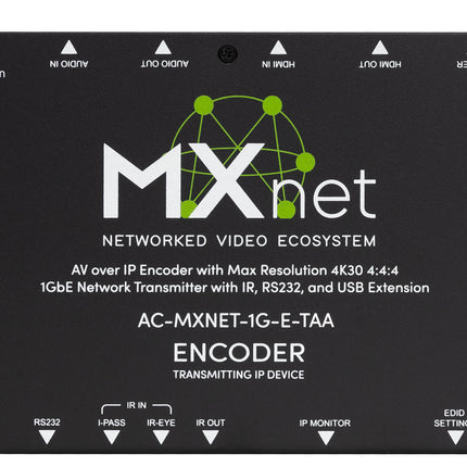 TAA - MXnet 1G Encoder