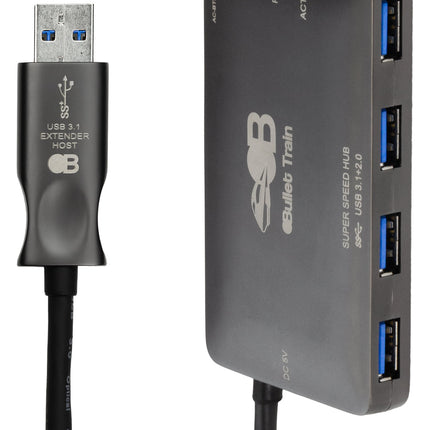 USB 3.1 Extension Cable with Hub