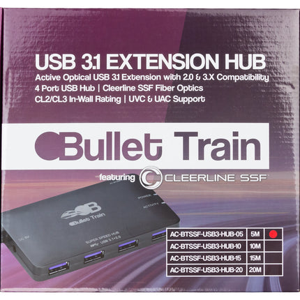 USB 3.1 Extension Cable with Hub