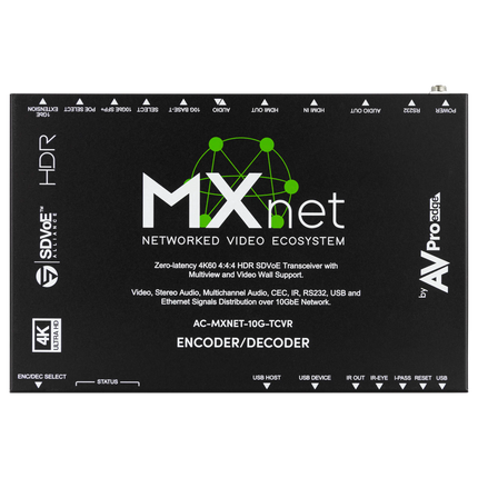 MXnet 10G SDVoE Transceiver
