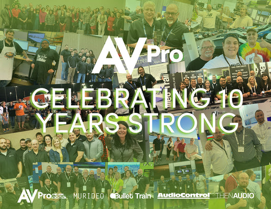 AVPro Global Celebrates Ten Years