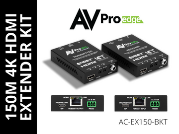 AVPro Edge Introduces HDMI Extension Kit With Range up to 150 Meters