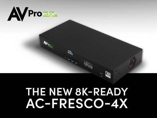 Level Up Your Video Wall: The 8K-Ready AC-FRESCO-4X