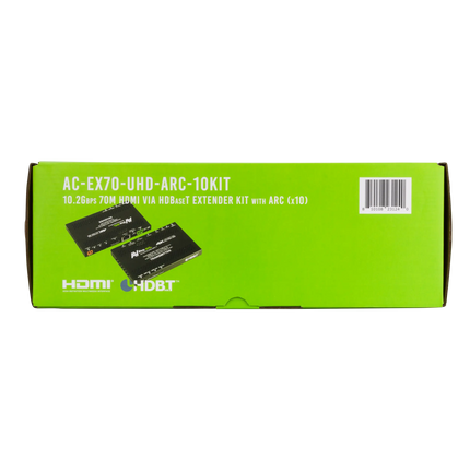 10 Pack of AC-EX70-UHD-ARC-KIT HDMI Extenders