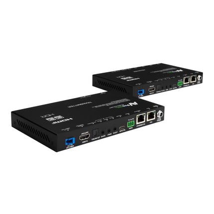 48 Gbps 8K Fiber Optic Extender Kit with Ethernet