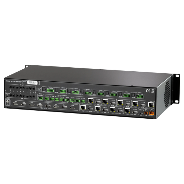 18Gbps 8x8 HDMI/HDBaseT Matrix Switch