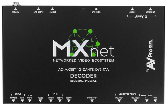 TAA - MXnet 1G Evolution II Decoder with Dante