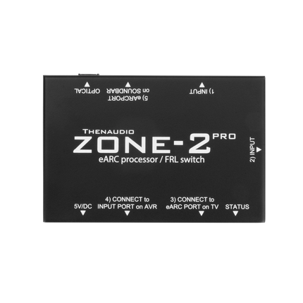 ZONE2-PRO 8K eARC Audio Processor