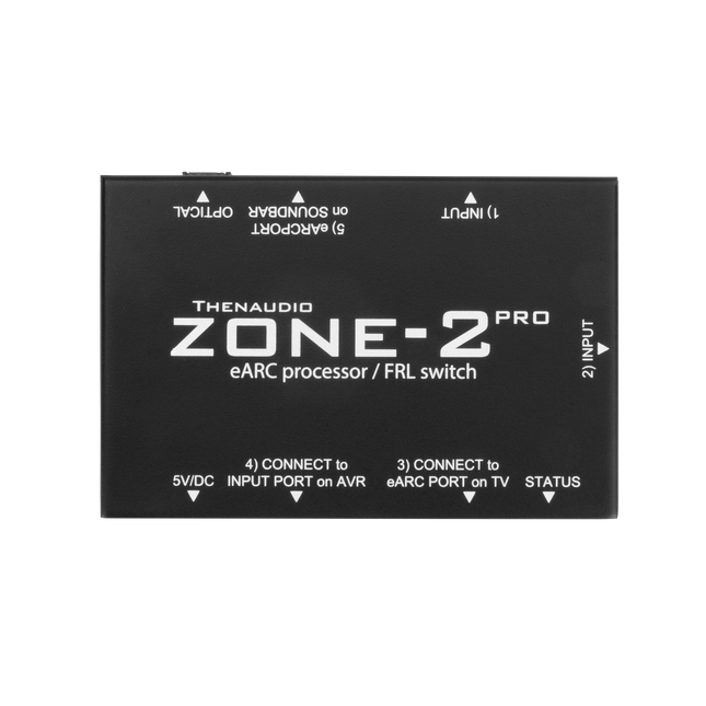 ZONE2-PRO 8K eARC Audio Processor