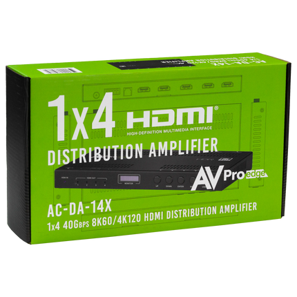 40Gbps 8K 1x4 Distribution Amplifier