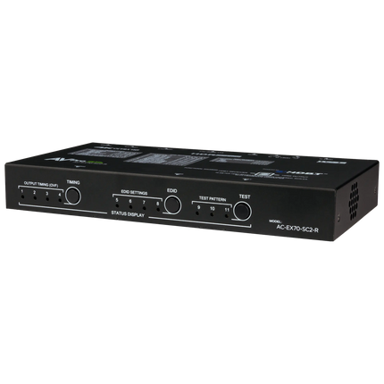 70M 18Gbps HDBaseT Receiver and Scaler