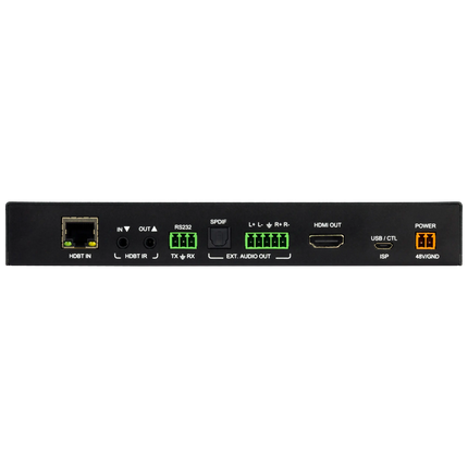 70M 18Gbps HDBaseT Receiver and Scaler